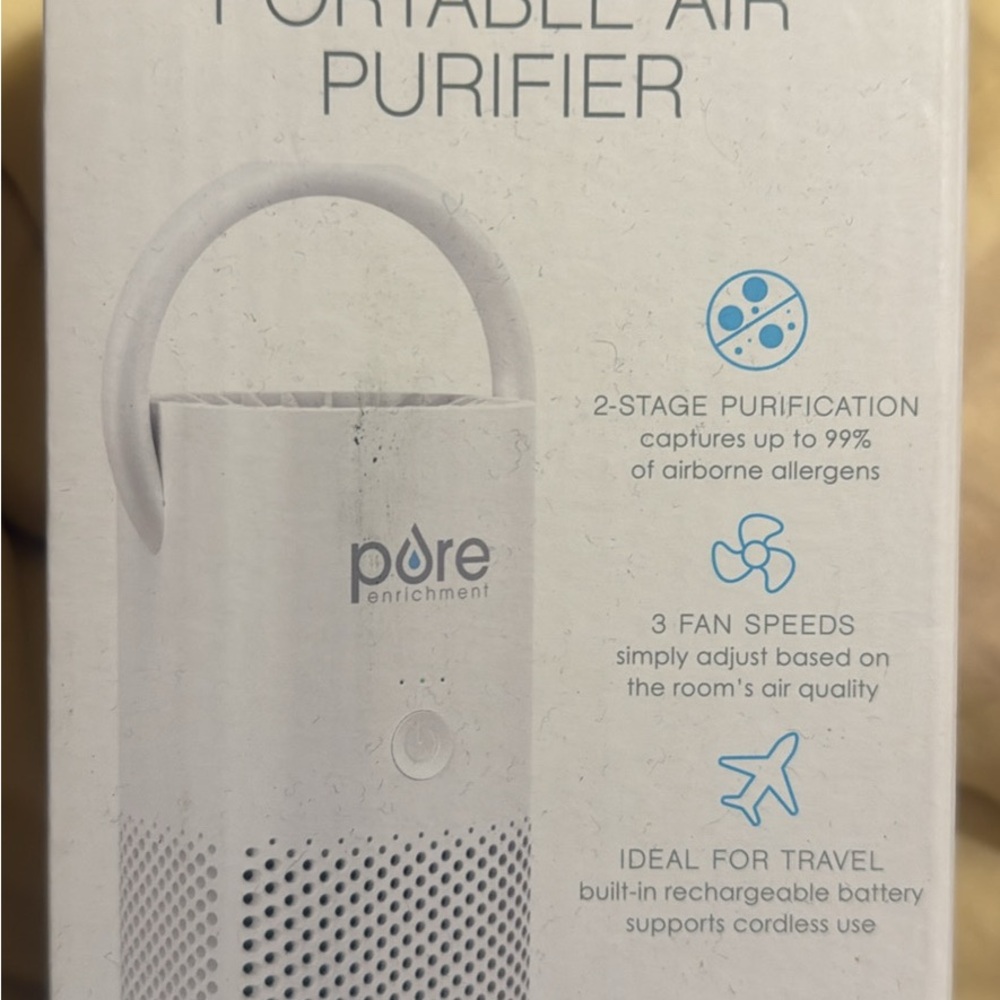 White Portable Air Purifier